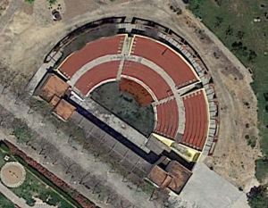 Imagen 2. Anfiteatro. Fuente: Google earth